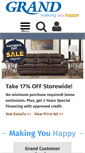 Mobile Screenshot of grandhomefurnishings.com